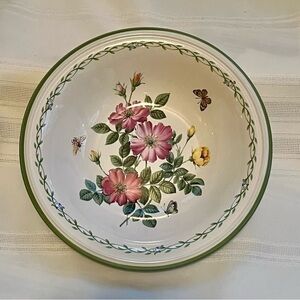 Round Vegetable Bowl Garden Bloom by STUDIO NOVA EUC